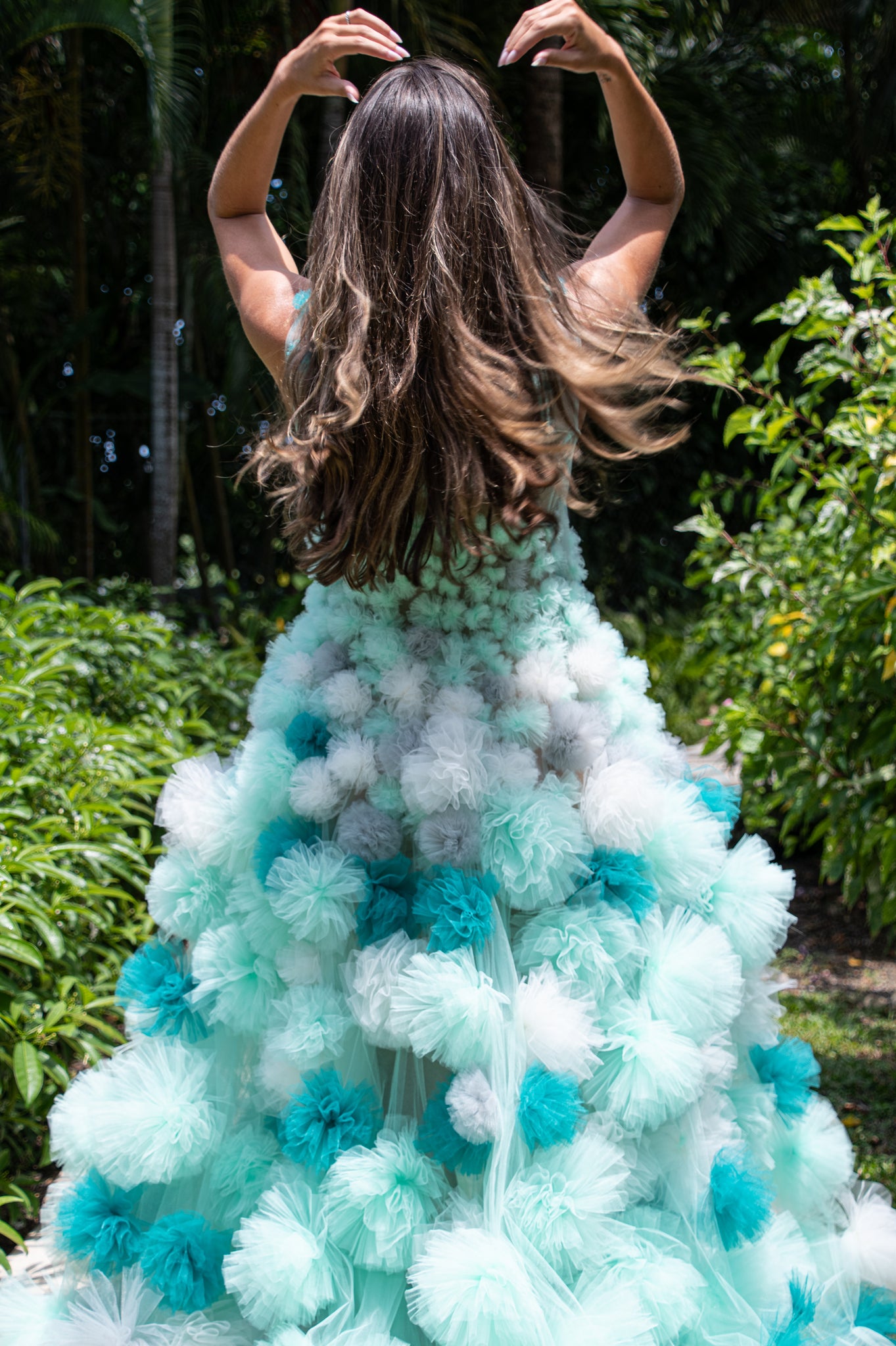 cloud dress The Green Cloud Dress – Inga Kovalerova Couture