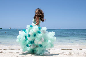 The Green Cloud Dress Rental