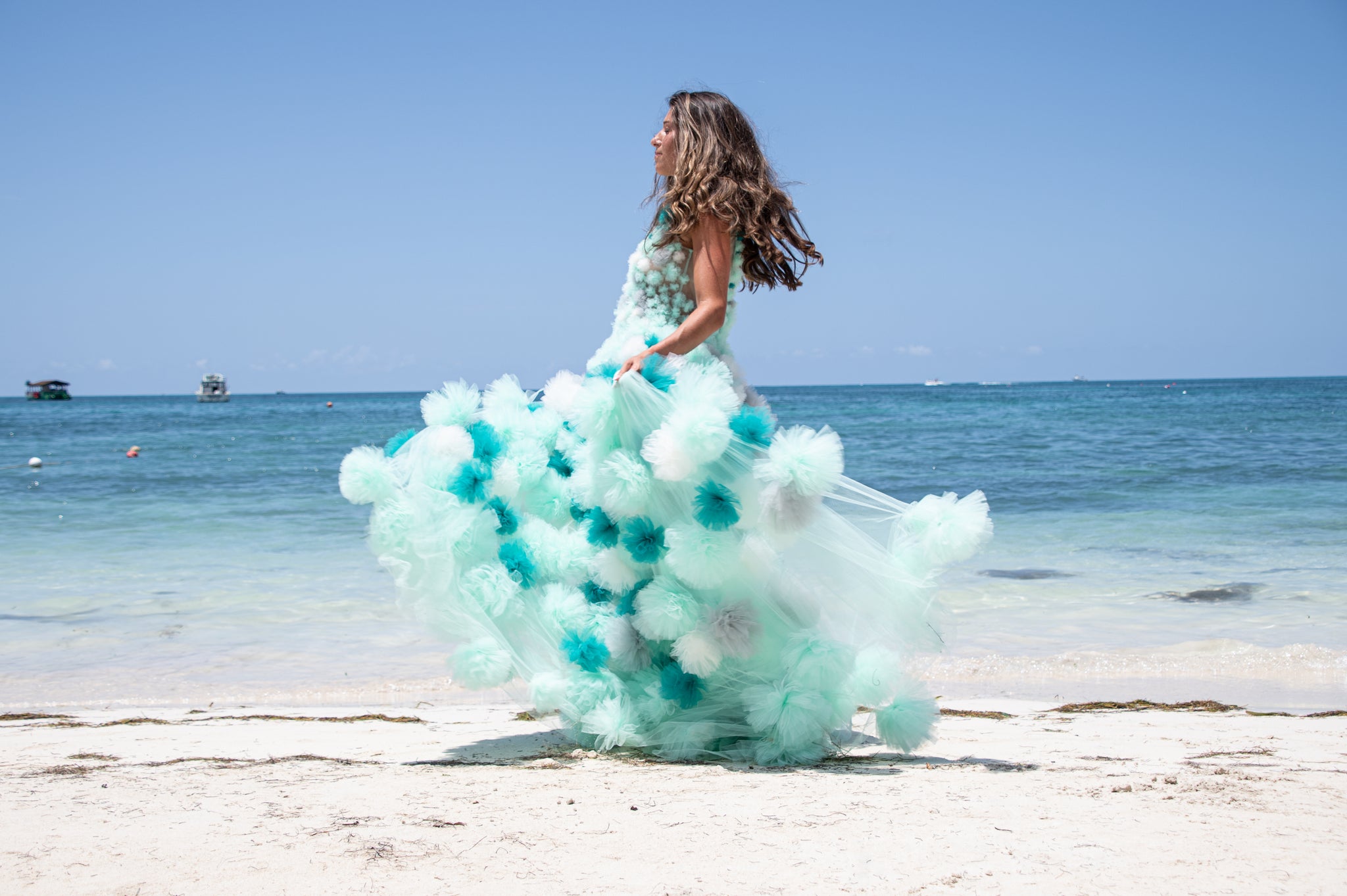 The Green Cloud Dress