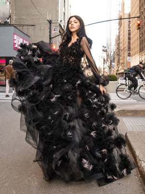 The Black Cloud Dress