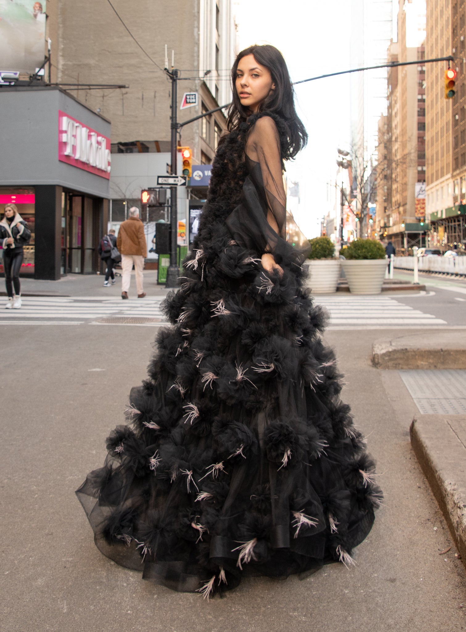 The Black Cloud Dress