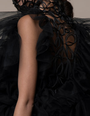 The Black Pearl Tulle Dress