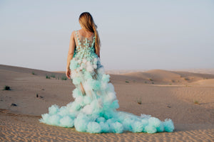 The Green Cloud Dress